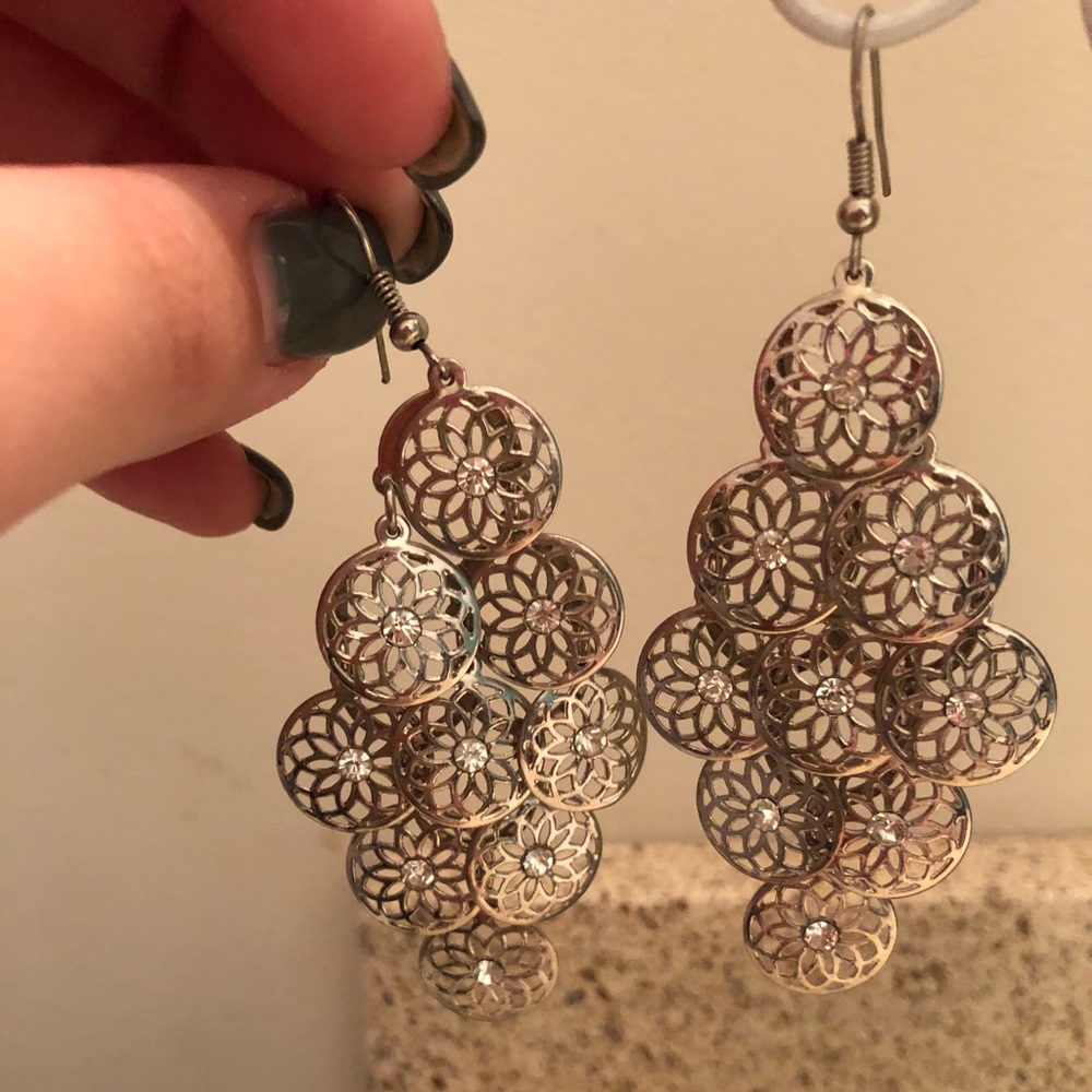 Sterling silver earrings